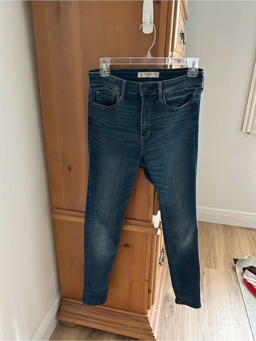 Abercrombie & Fitch Dark Blue Skinny Jeans